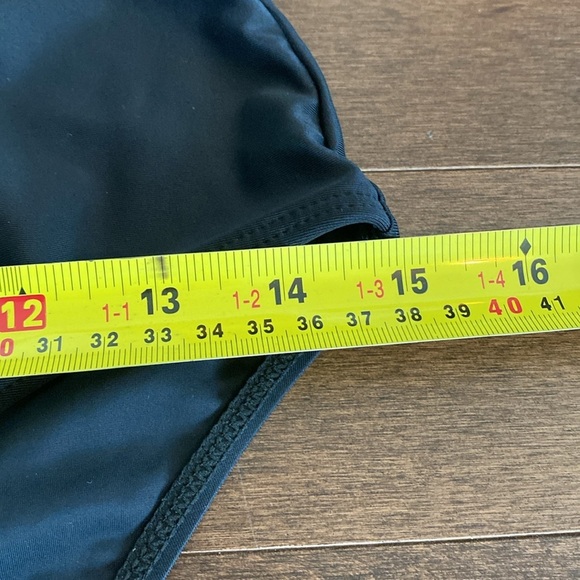 Black One-Piece Swimsuit Sz M - Picture 13 of 14